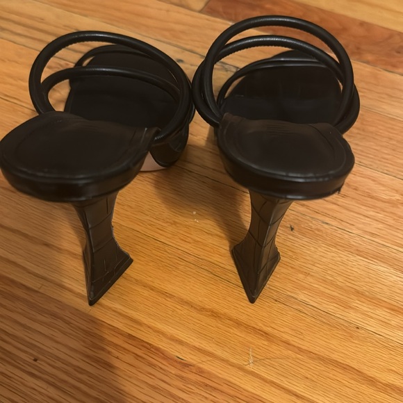 Schutz Sandal heel black - size 10 - Picture 6 of 7